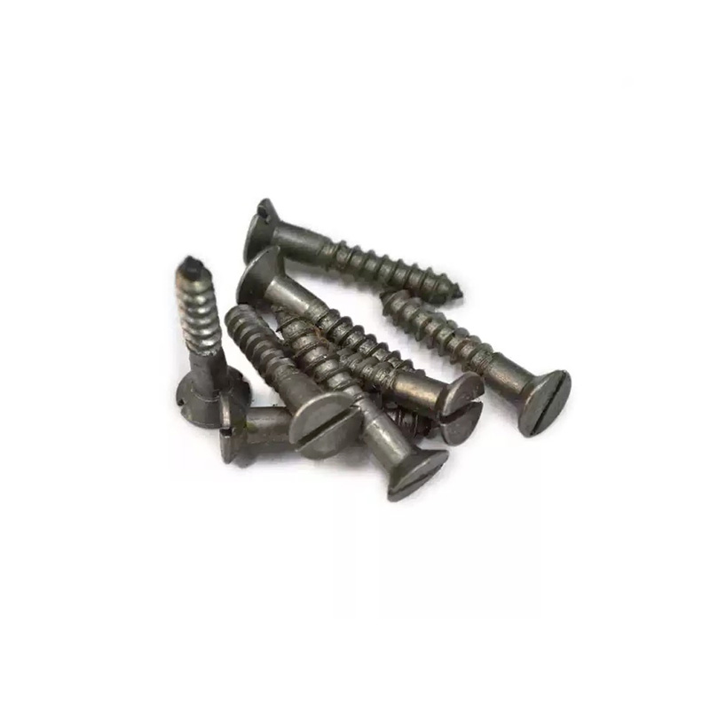Slot Countersunk Stainless Steel Wood Screw
