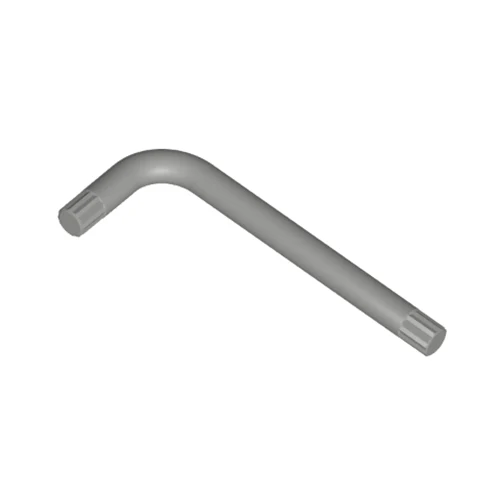 L-Wrench للمسامير مع interna serration